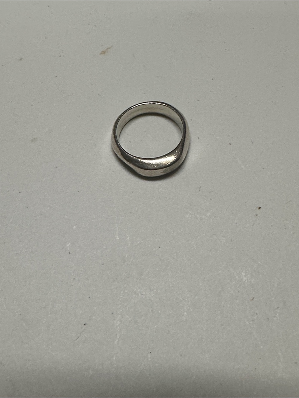 Tiffany & Co. Silver Twist Ring Size 7.5